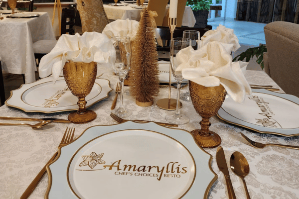 Amaryllis Chef's Choices Resto - Christmas Dinner